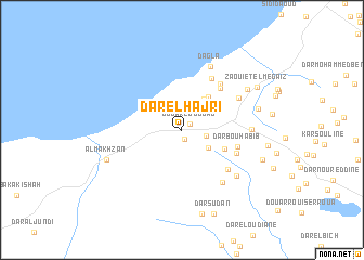 map of Dar el Hajri