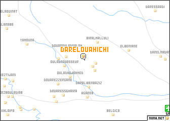 map of Dar el Ouahichi