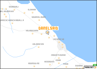 map of Dar el Saïd