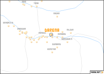 map of Dārenā