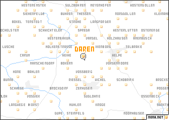 map of Daren