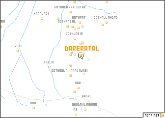 map of Darera Tal