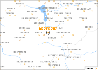 map of Dar er Razi