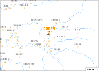 map of Dares