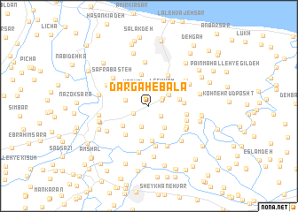 map of Dargāh-e Bālā