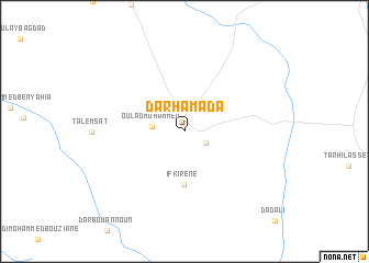 map of Dar Hamada