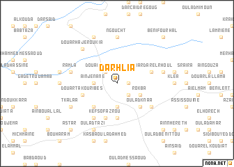 map of Darhlia