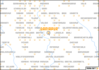 map of Dariāpur