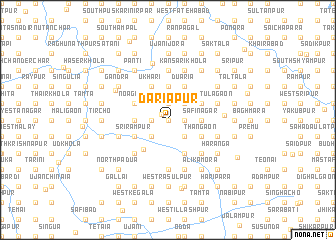 map of Dāriāpur