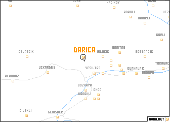 map of Darıca