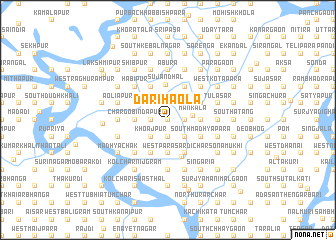 map of Darihāola