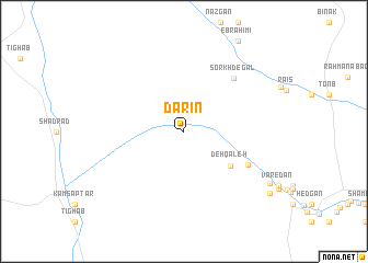 map of Darīn