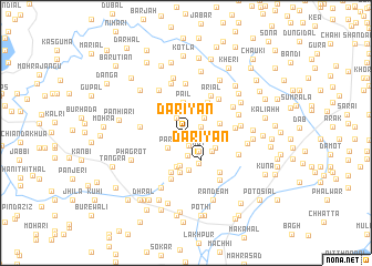 map of Dariyān