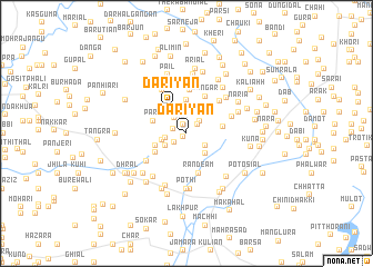 map of Dariyān