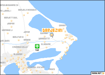 map of Dar Jeziri