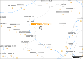 map of Darka-i Zhūrū