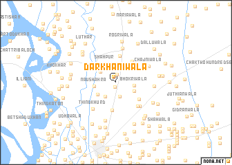 map of Darkhānīwāla