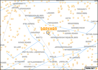 map of Darkhan