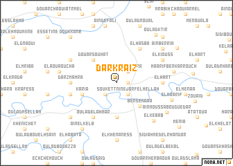 map of Dar Kraïz