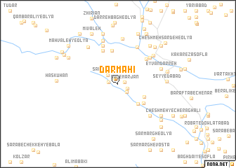 map of Dārmāhī