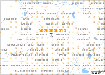 map of Darmapalaya