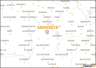 map of Dar Mkarza