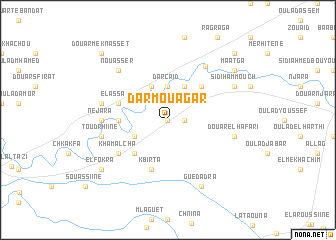 map of Dar Mouagar