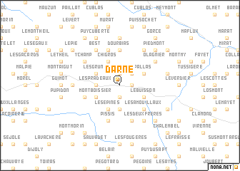 map of Darne