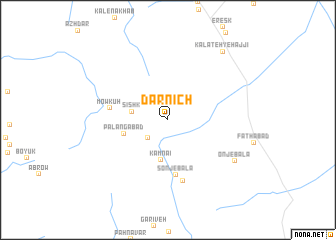 map of Darnīch