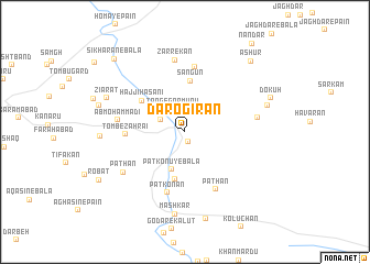 map of Darogīrān