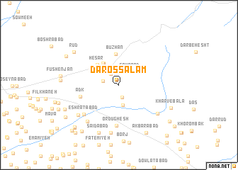 map of Dārossalām