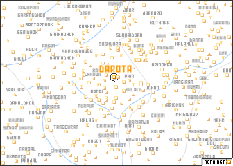 map of Darota