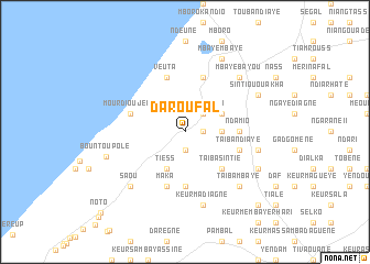 map of Darou Fal