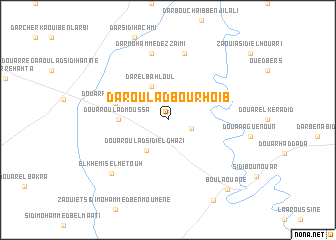 map of Dar Oulad Bou Rhoib