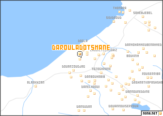 map of Dar Oulad Otsmane