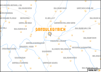 map of Dar Ouled Yaïch