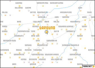 map of Darouno