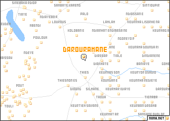 map of Darou Ramane