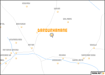 map of Darou Rhamane