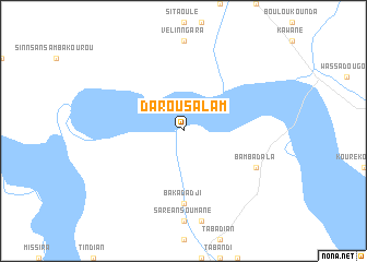 map of Darou Salam