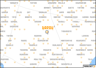 map of Darou