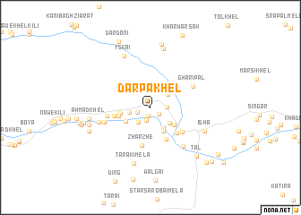 map of Darpa Khel
