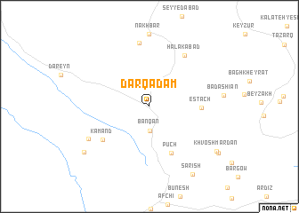 map of Darqadam