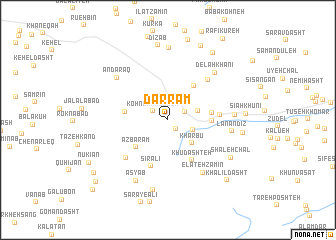 map of Darrām