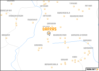 map of Dar Rās