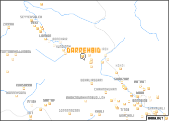 map of Darreh Bīd