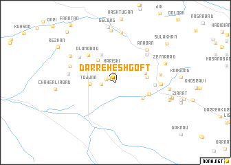 map of Darreh Eshgoft