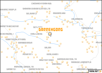 map of Darreh Gorg