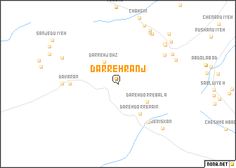 map of Darreh Ranj