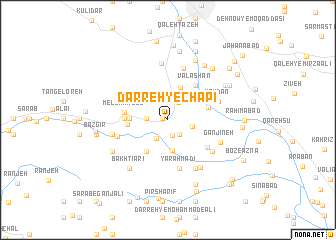 map of Darreh-ye Chapī
